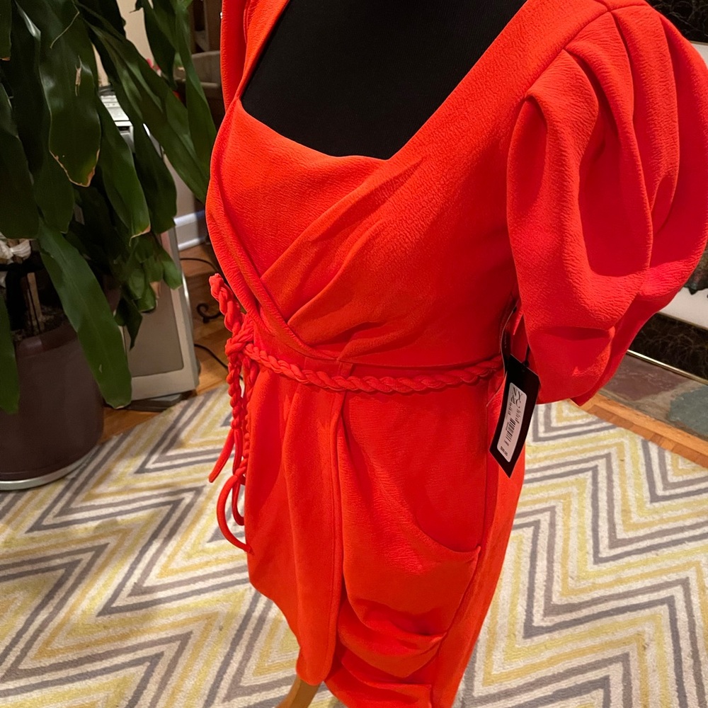 Red dress